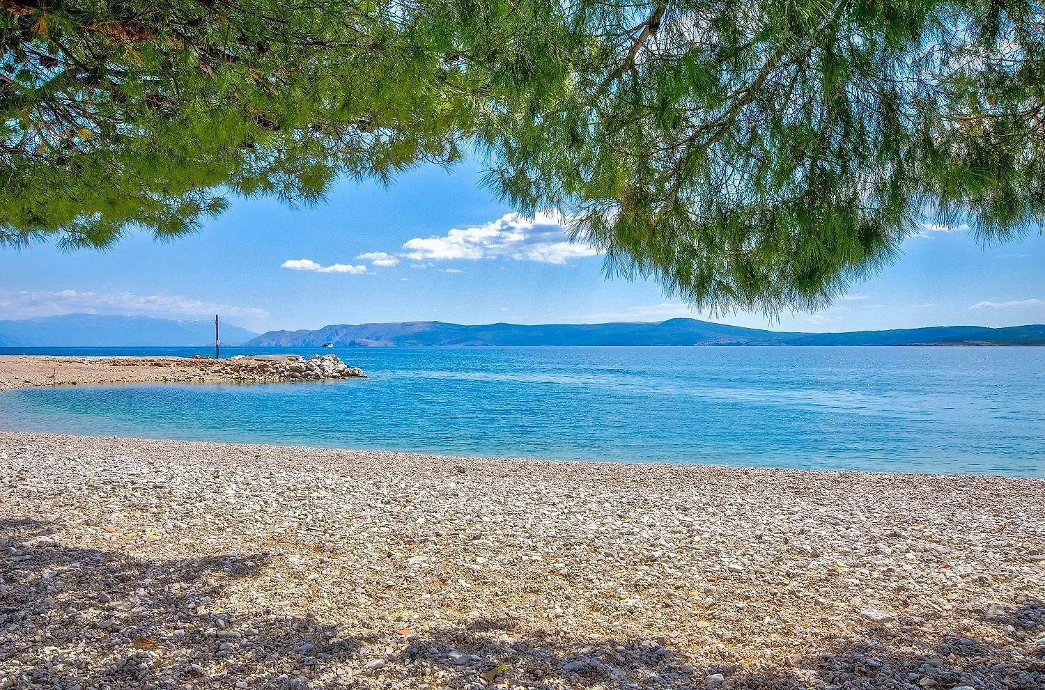 Traumhaftes Apartment Direkt Am Meer Mit Privatem Balkon, Meerblick, Waschmaschine, Klima Selce Croatia